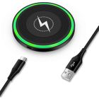 1001 PILES BATTERIES Chargeur sans Fil Samsung Chargeur Induction Rapide pour Samsung Galaxy S25 Ultra/S24 FE/S23/S22/S21/Z Flip 6, 15W Station de