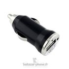 BALTAZAR PHONE Chargeur voiture USB noir pour SAMSUNG Trend Lite