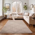 BRAND Tapis Salon Moderne - Azalée - Beige - 140 x 200 cm - 100% Polypropylène - SIMPEX