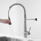 CECIPA MAX CECIPA Mitigeur de cuisine à ressort 2 types de sorties d'eau robinet en acier inoxydable Brossé