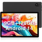 DOOGEE U10 Android 14 Tablette 9GB RAM+128GB ROM (1TB TF) WiFi 6 Tablette Tactile 10 Pouces, Quad-Core / 5060mAh / 8MP+5MP, Gris