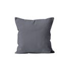 Housse de coussin 60x60 cm ALIX gris, par Soleil d'ocre