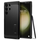 Coque Téléphone - Spigen - Tough Armor - Samsung Galaxy S23 Ultra - Noir - Protection Renforcée