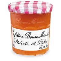 BONNE MAMAN - Confiture Abricot Pêches 370G - Lot De 4