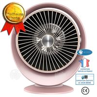 INN® Réchauffeur d'air Réchauffeur bureau Mini réchauffeur rose Réchauffeur électrique domestique de bureau Petit réchauffeur