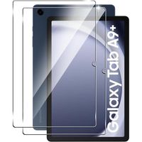 2 Pièces Verre Trempé Pour Samsung Galaxy Tab A9+ / Samsung Galaxy Tab A9 Plus - Ultra Résistant Ultra Transparent Dureté 9H Glass