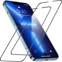 Film Verre Trempé iPhone 13 Pro Max Protection Ecran Intégrale 9H Ultra Transparent Sans Bulles Lot de 2