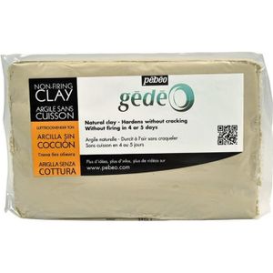 Argile naturelle autodurcissante extra-blanche Créalia - 1 kg