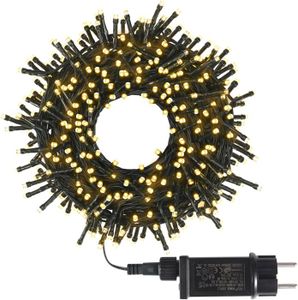 GUIRLANDE D'EXTÉRIEUR NR-PL-200 200 Guirlandes Lumineuses à LED de Noël 8 Modes pour L'extérieur/L'intérieur Luci Esterno Brancher Décoration d'ar[m2898]