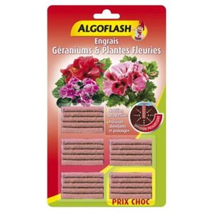 ENGRAIS Algoflash Engrais Géraniums et Plantes Fleuries Di