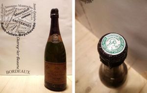 CHAMPAGNE Veuve Clicquot Ponsardin - Carte Or 1976 - Champag