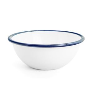 EMAUX Camping Vaisselle Au choix Tasse Assiette Couverts Bol Bleu Email Outdoor