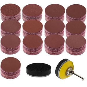 KUNSE Outil Abrasif pour Disques De Ponçage 50Pcs 36 Grains 2 inch 50Mm pour Dremel