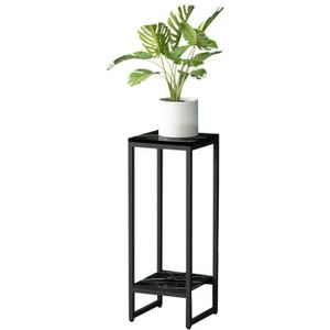 D/écor pour Int/érieur Ext/érieur Jardin Maison Balcon AOIO 4 Pi/èces Supports de Pot Porte-Pots de Fleur en Fer Forg/é Support pour Plante en M/étal R/ésistant /à la Rouille Noir