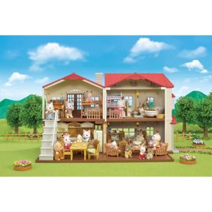 Sylvanian Families - Le Village - Le cosy cottage du village - Maison de  poupée - Mini poupées