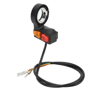 Interrupteur De Guidon Moto 12V - Double Fonction Phare/anti-brouillard, étanche, Universel Pour Guidon 22mm (7/8") - 2