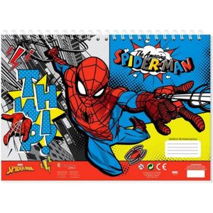 JEU DE COLORIAGE - DESSIN - POCHOIR Cahier de dessin Spiderman livre de coloriage Stic