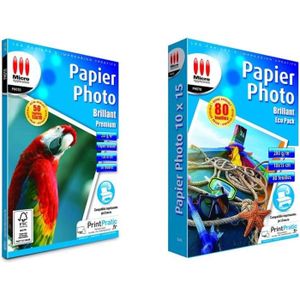 PAPIER PHOTO Papier Photo - Papier Photo 13X18 - Feuille Photo 