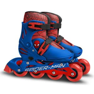 ROLLER IN LINE SPIDERMAN Patins en Ligne Ajustable Taille 30-33