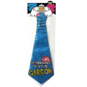 Cravate Humoristique Enterrement de Vie de Gar/çon