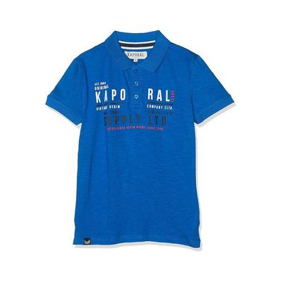 T-shirt Kaporal 5 Bleu Taille 12 Ans - 100% Coton, Occasion Très Bon état, Parfait Pour Enfant
