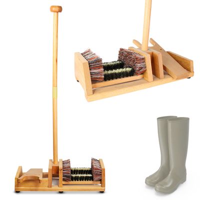 Tire-botte, aide chasseur ou chausse-pieds pratique en bois