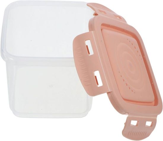 Leader Accessories Boîte à Pain Bambou 2- Couches Countertop Boîte à Pain En Bois De Bambou Pour Cuisine, Nature,32 X 32 X 34cm