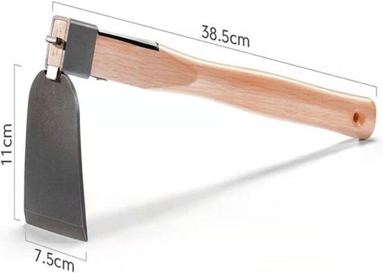 Petite Houe Universelle FOKIN - Outil De Jardinage Manuel En Acier, Fabriqué En Ukraine