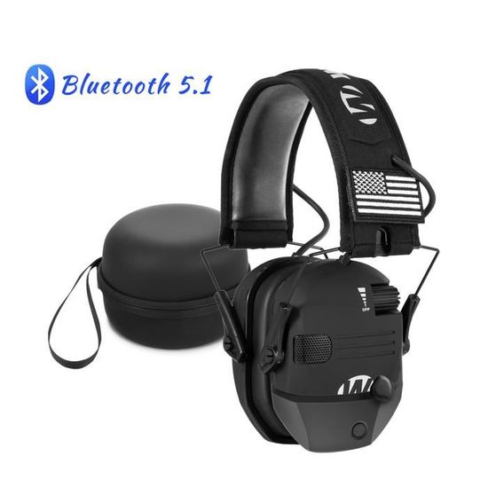 Casque Tactique électronique IDOGEAR G5 - Réduction De Bruit 31DB, Camouflage, Pour La Chasse