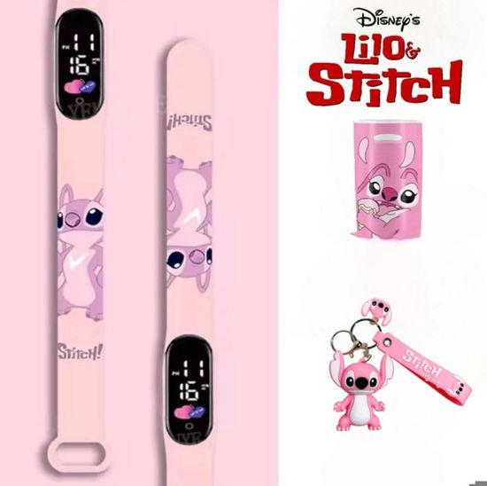 Montre De Poche Porte-clés LED Électronique - Étudiants, Enfants, Étanche, Tactile
