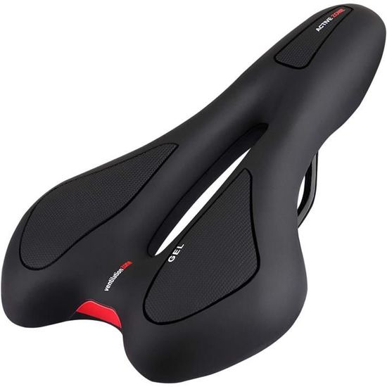 Selle de Vélo Mixte Ergonomique Gel Confortable et Respirante — free download