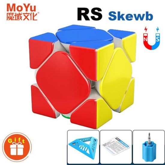 GAN Megaminx Maglev, Cube de vitesse magnétique pentagonal avec 160 aimants, tension rapide et lisse, 3 x 3 cm, puzzle 3D pour enfant, débutant, jeu de voyage, version UV, base grise