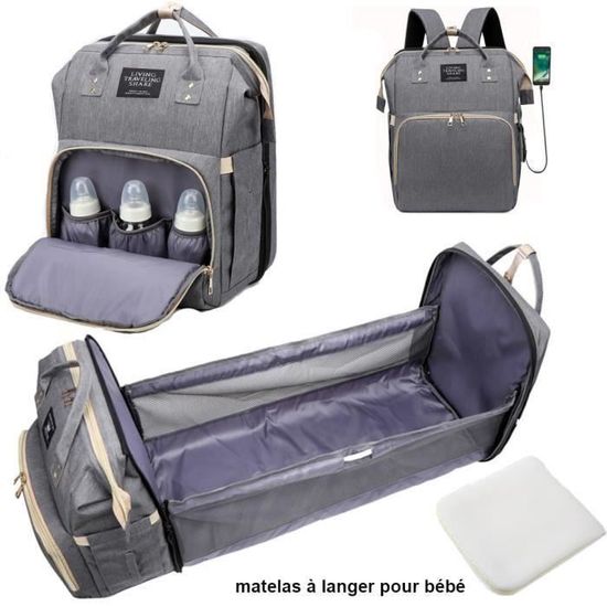 Langer Portatif Sac A Langer Berceau Sac à Langer Berceau En