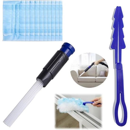 Embout Aspirateur Dus,dusty Brush,clean Brosse Aspirateur,paille Aspirateur,avec 30 Pailles Flexibles Comme Trou Aeration Clavier Tiroir 98763333
