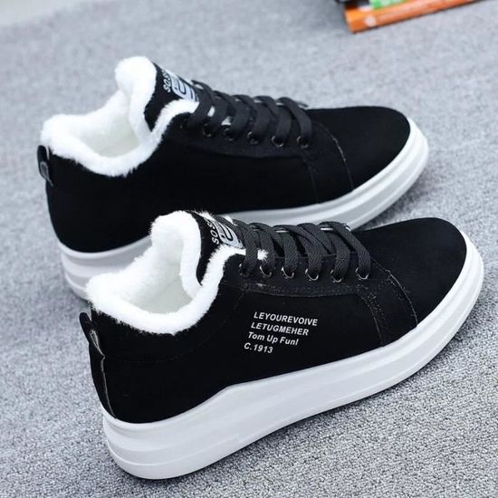 Baskets Pour Fille Enfant - Chaussures De Sport Doublées Chaudes, Semelle Antidérapante - Pour Crèche, école, Aire De Jeux - Taille Conseillée : Prendre Une Taille Au-dessus - 8