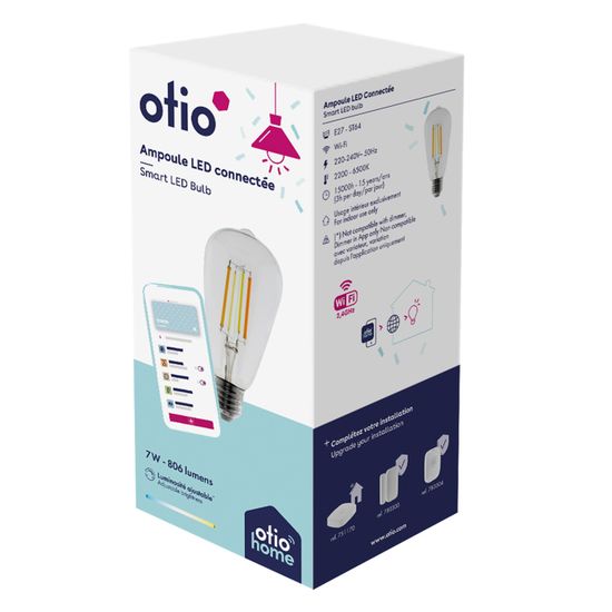 Ampoule Connectée Intelligente WiFi IFeel Globe E27