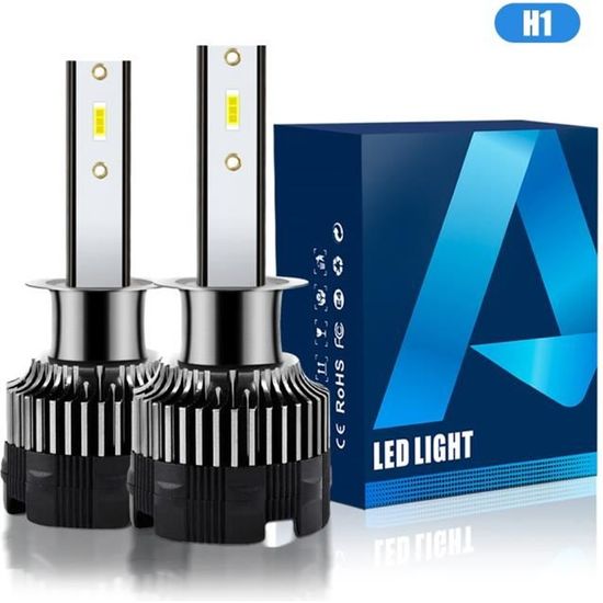 Ampoules H7 LED ventilé 75W blanc haute puissance