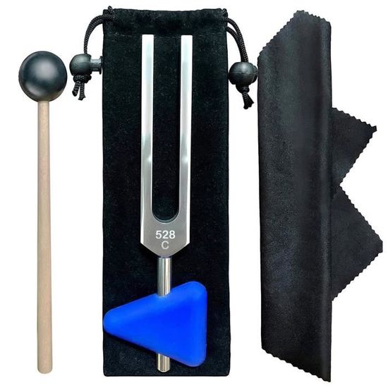 Accordeur 528C 528HZ Avec Maillet, Pour La Réparation De L'adn, La Guérison, Le Test Du Système Nerveux, Pour Les Soins De Santé