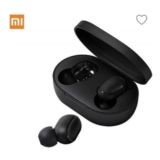 Xiaom Redmi AirDots Noir Écouteurs Bluetooth Oreillette Bluetooth 5.0 Ecouteur sans fil 300mAh Boîte de Charge