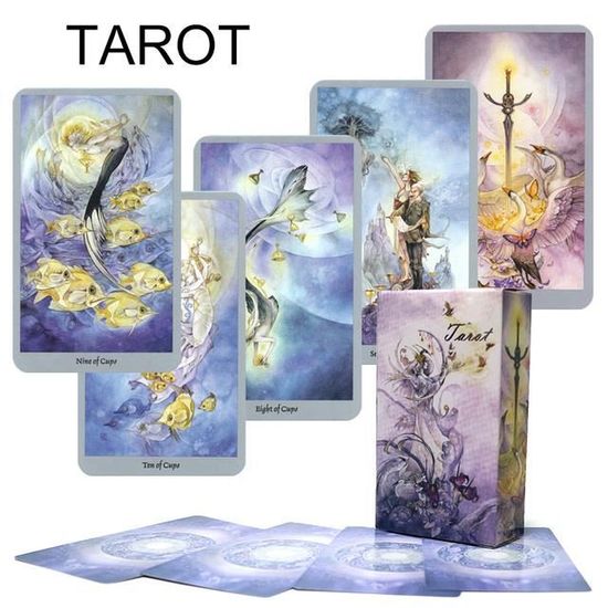 Generisch Cartes d'oracle pour débutants, kit de guide d'auto-motivation, jeu d'oracles de tarot - Pour femmes, hommes, adolescents, personnes âgées, amis, débutants, apprentissage et méditation