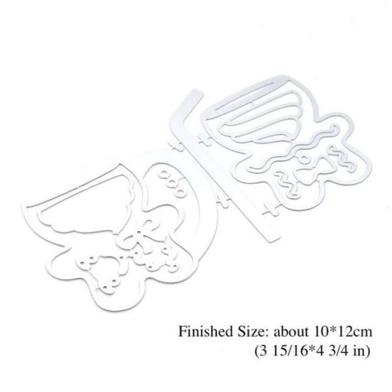 Set De Matrices De Découpe Et Dossier De Gaufrage 3D – Thème Tasse De Café Pour Scrapbooking