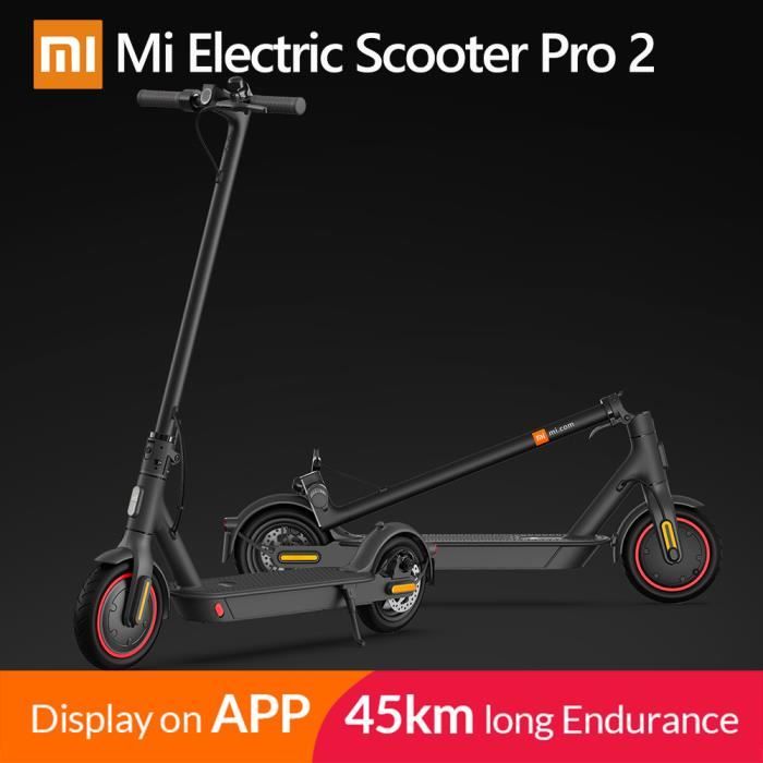 Xiaomi – Trotinette électrique Mi Pro 2 Mijia, scooter intelligent, skateboard mini léger, hoverboard, patinette, adulte