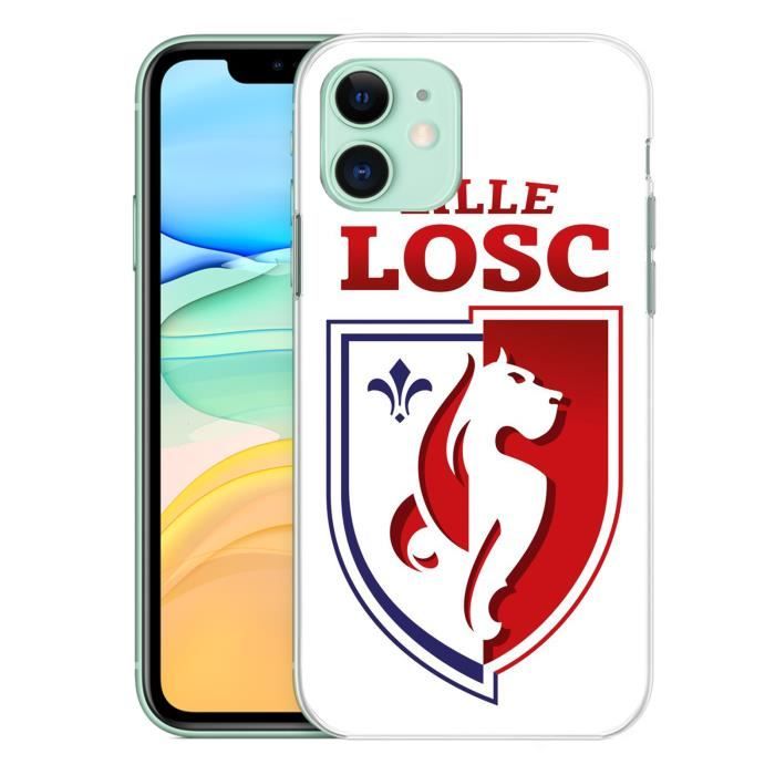 Coque iPhone 11 - Lille LOSC Football. Accessoire telephone, coque de protection