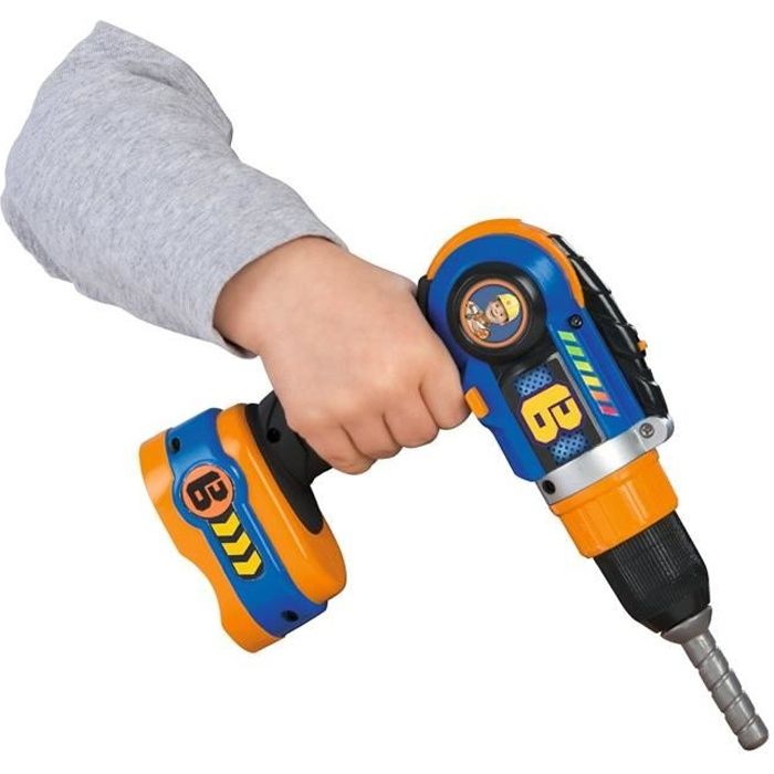 BOB LE BRICOLEUR Smoby Perceuse+Visseuse Electriqu