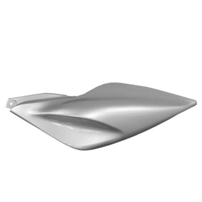 Coque carénage arrière gauche gris argenté scooter Yamaha 50 Aerox