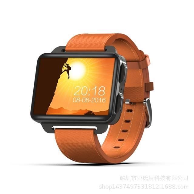 Orange Nouvelle montre intelligente DM99 Android 5.1 OS 3G réseau 1 Go + 16 Go intégré GPS WIFI BT4.0 1.3MP caméra 2,2 pouces écran