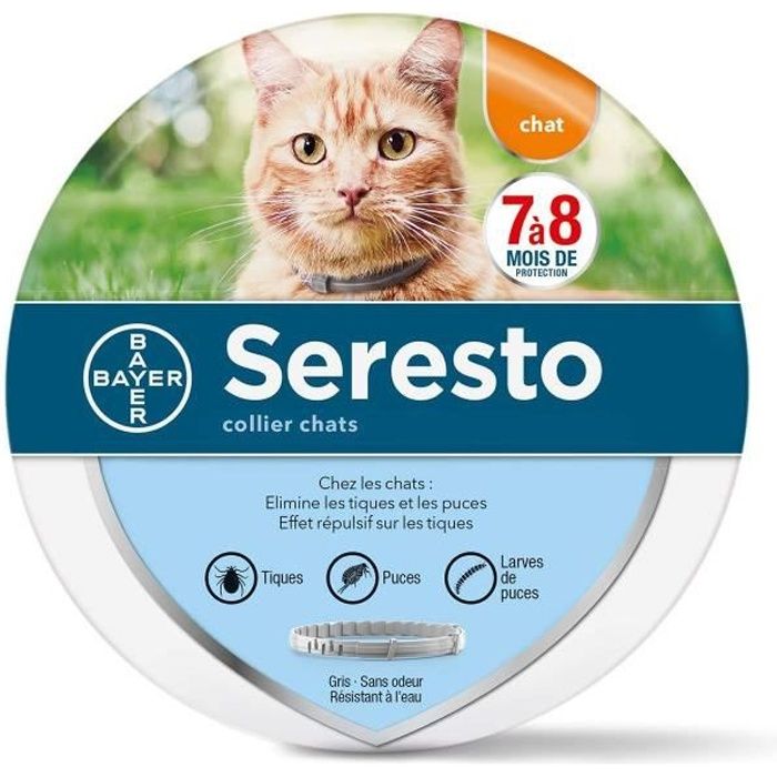Seresto Collier antiparasitaire pour Chats