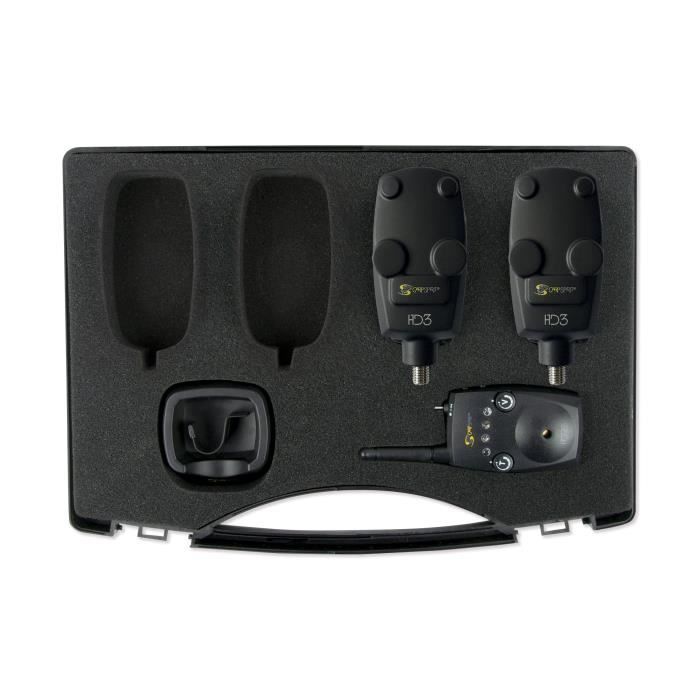 Coffret détecteur Carp Spirit Alarm - noir - TU