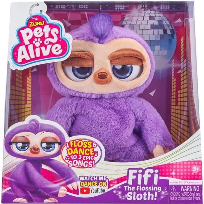 PETS ALIVE ROBOTIC FIFI LE PARESSEUX