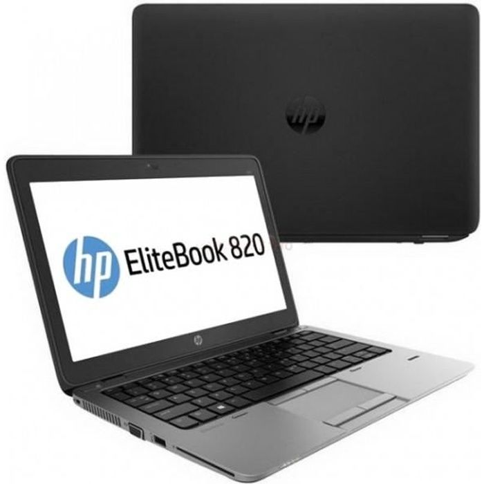 Tres Bon Etat - Windows 10 Pro - Hp EliteBook 820 G1 12,5- Core i5-4200U 1.6 GHz 8 Go 128Go Ssd Windows 10 Pro